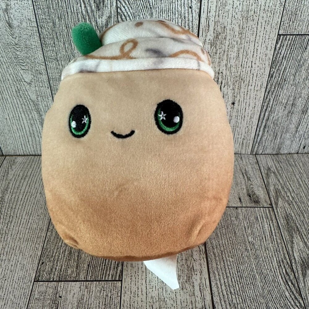 Squishmallow Mystery Squad 6" Mocha Latte Coffee Drink Plush
